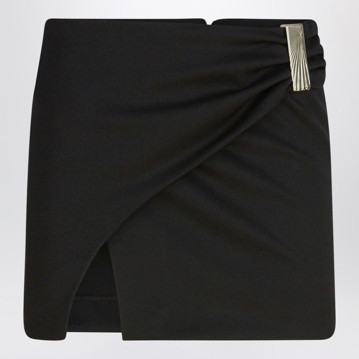 The Attico wool mini skirt