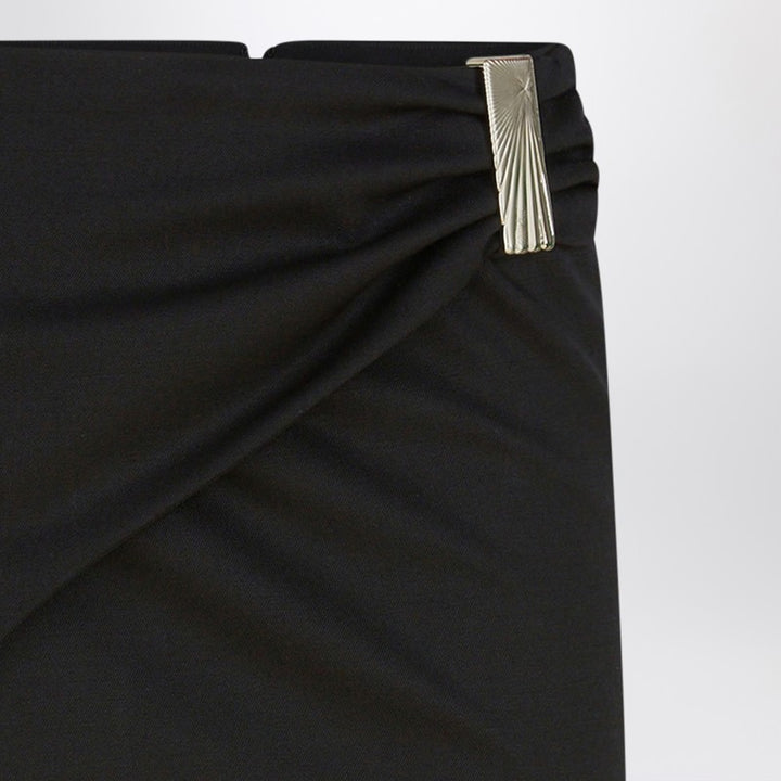 The Attico wool mini skirt