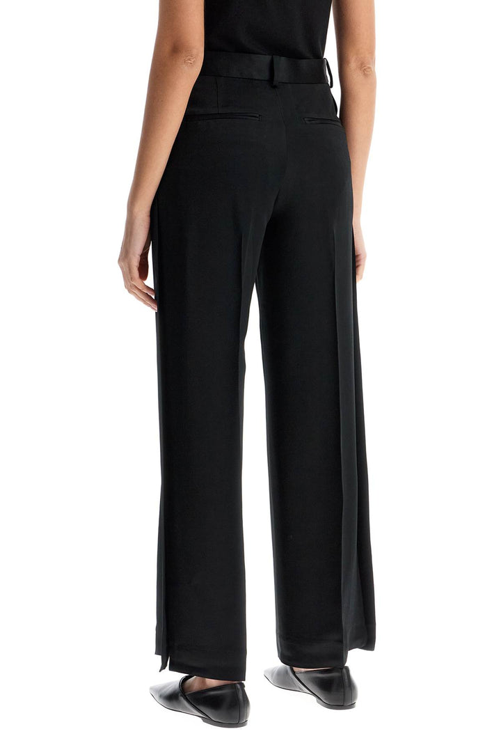 Toteme high-waisted loose black pants