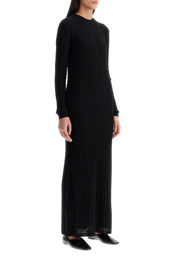 Toteme maxi cable knit dress