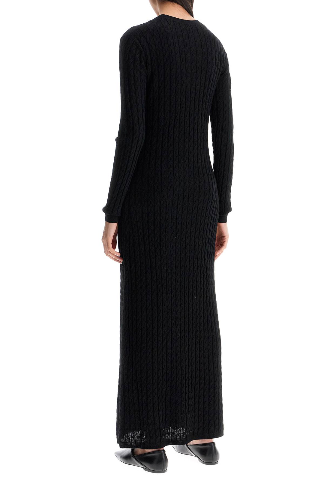 Toteme maxi cable knit dress