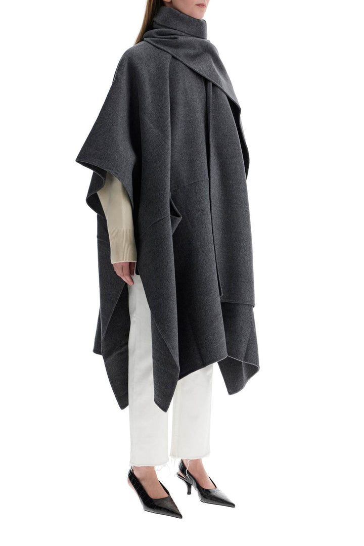 Toteme doublé scarf wool coat