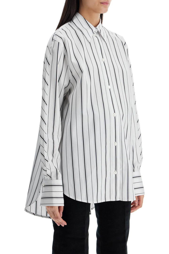 Toteme striped kimono sleeve shirt