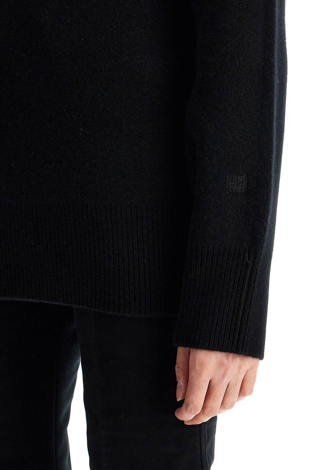 Toteme wool and cashmere turtleneck sweater