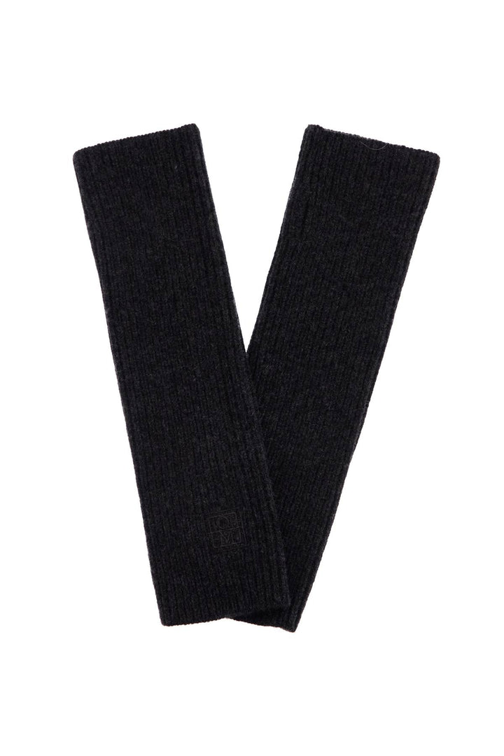 Toteme slim fit wool fingerless gloves