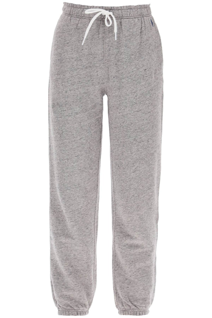 Polo Ralph Lauren Sporty Pants With Embroidered Logo   Grigio
