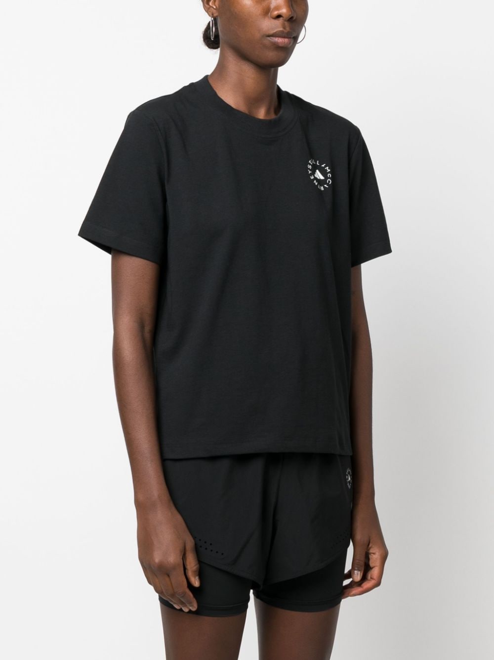 Adidas By Stella Mccartney T Shirts And Polos Black