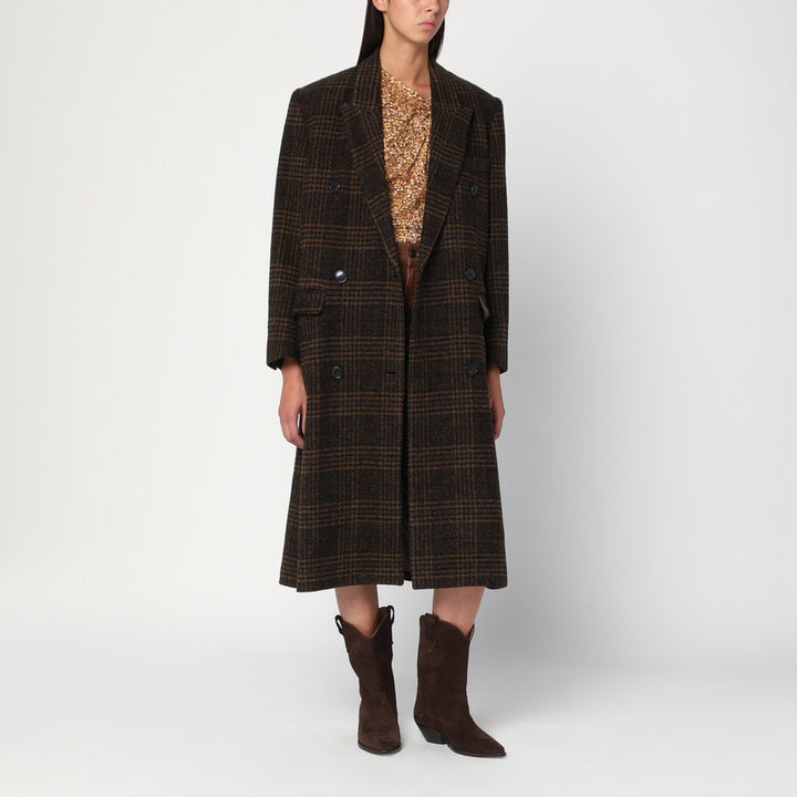 ISABEL MARANT Étoile checked Lexana coat