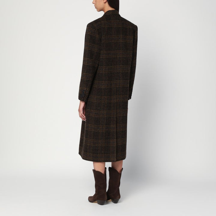 ISABEL MARANT Étoile checked Lexana coat