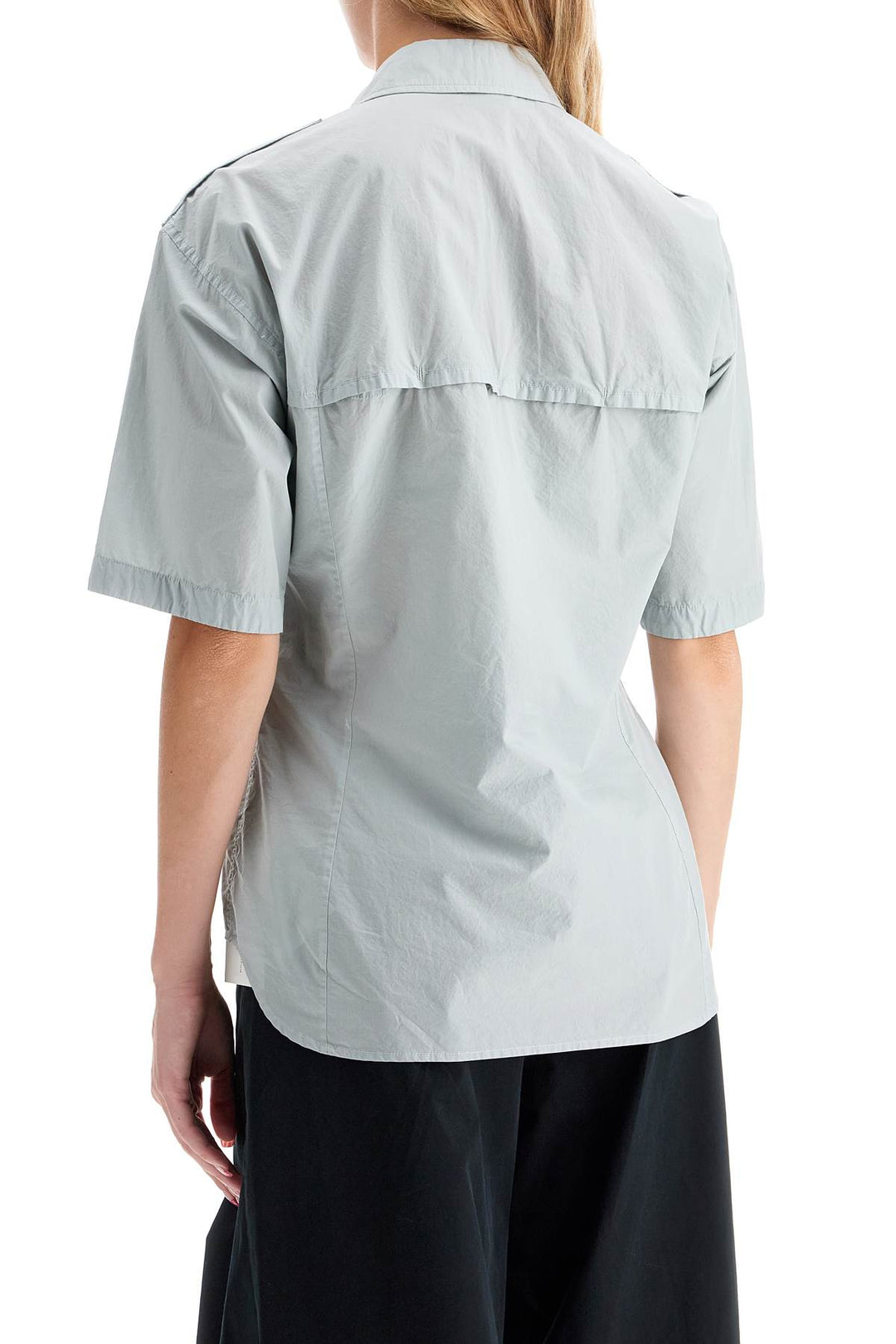 Lemaire Short Sleeved 'Reporter'   Grey