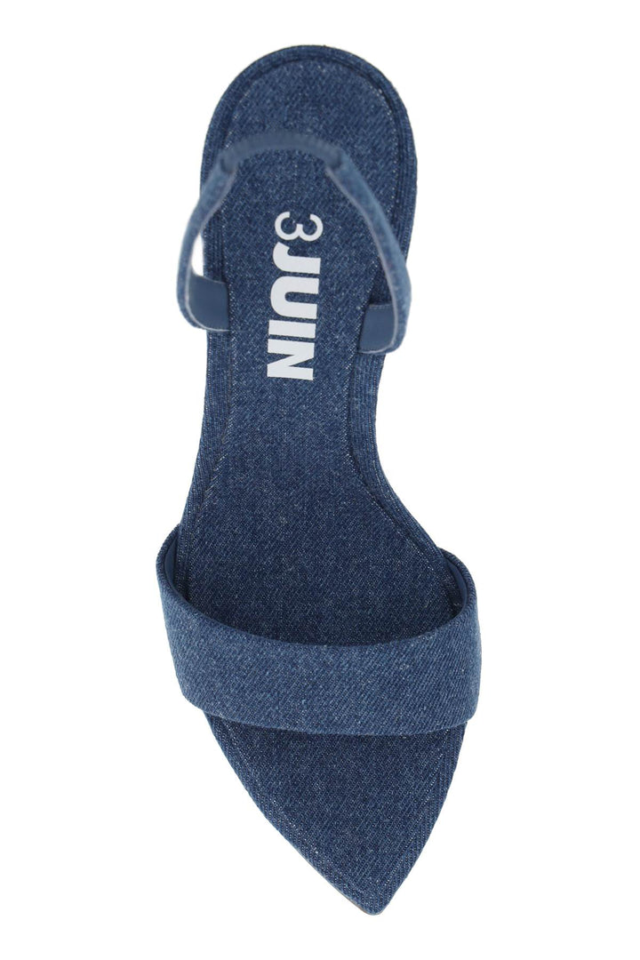 3 Juin 'Lily' Sandals   Blu