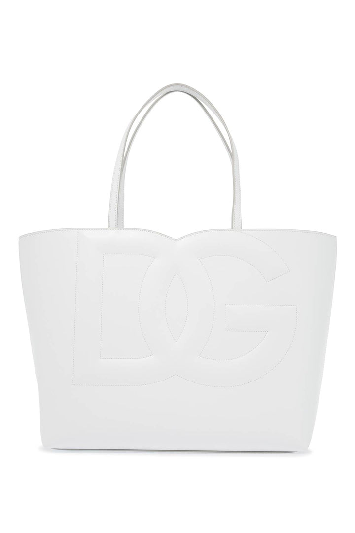 Dolce & Gabbana Dg Logo Tote Bag   White