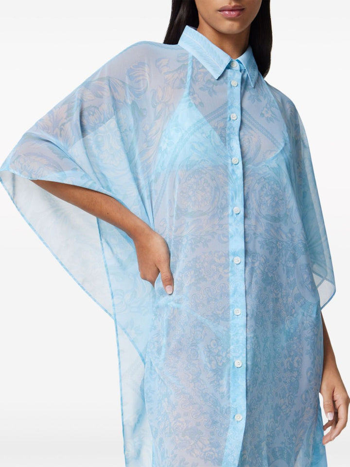 Versace Sea Clothing Clear Blue