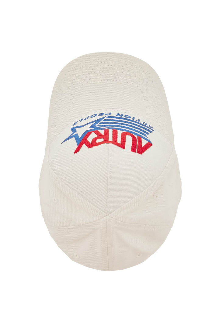 Autry 'Iconic Logo' Baseball Cap   Bianco