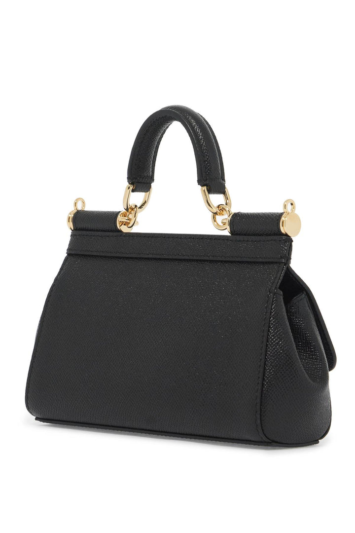 Dolce & Gabbana Sicily Small Handbag   Black