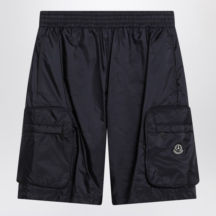 Moncler x Mercedes-Benz by Nigo nylon Bermuda shorts