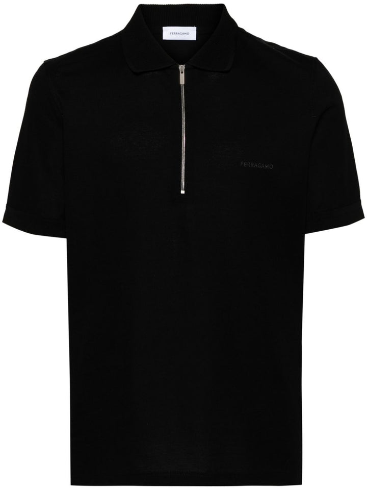 Ferragamo T Shirts And Polos Black