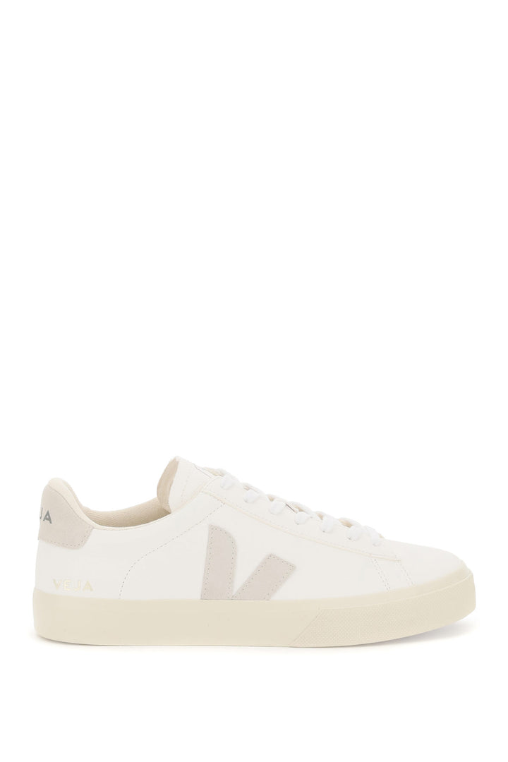 Veja Campo Chromefree Leather Sneakers   White