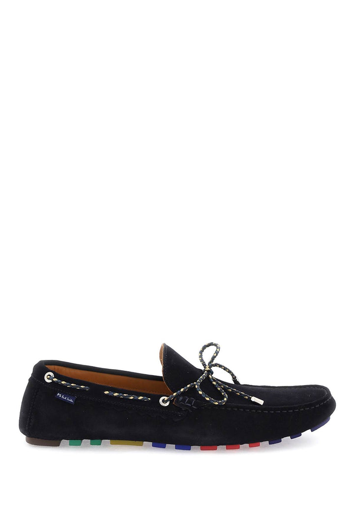 Ps Paul Smith Springfield Suede Loafers   Blu