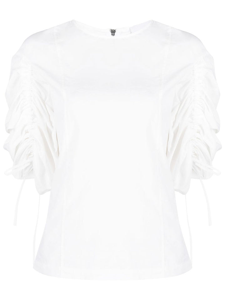 Erika Cavallini Semi Couture Top White