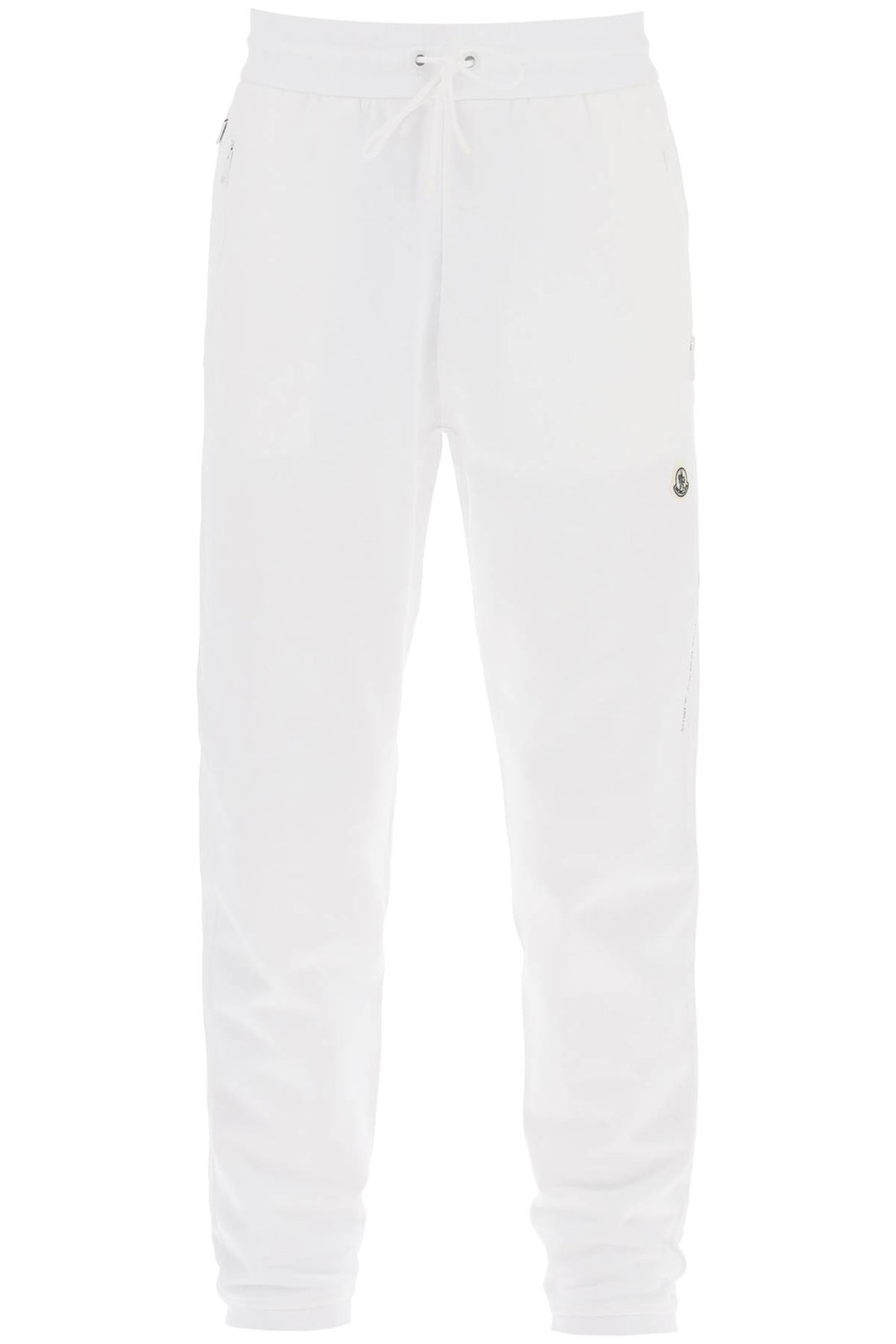 Moncler X Fragment Hiroshi Fujiwara Tapered Cotton Sweatpants   Bianco