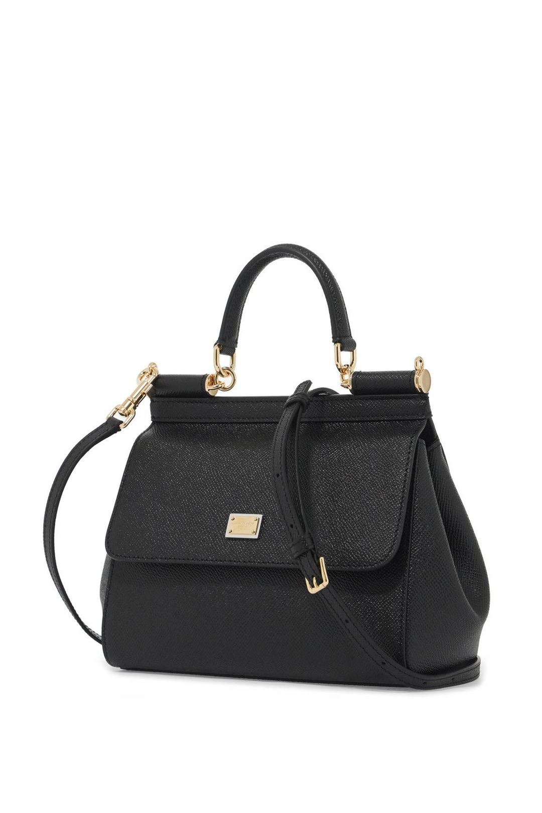 Dolce & Gabbana Small Sicily Bag   Black