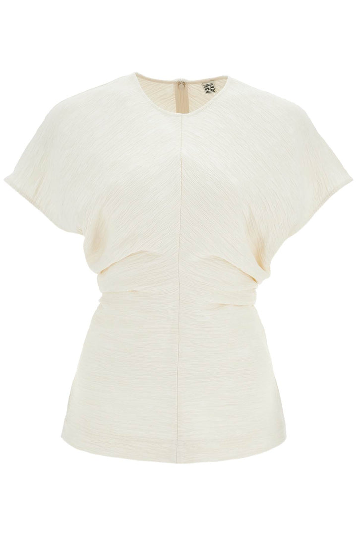 Toteme Slouch Waist Top   White
