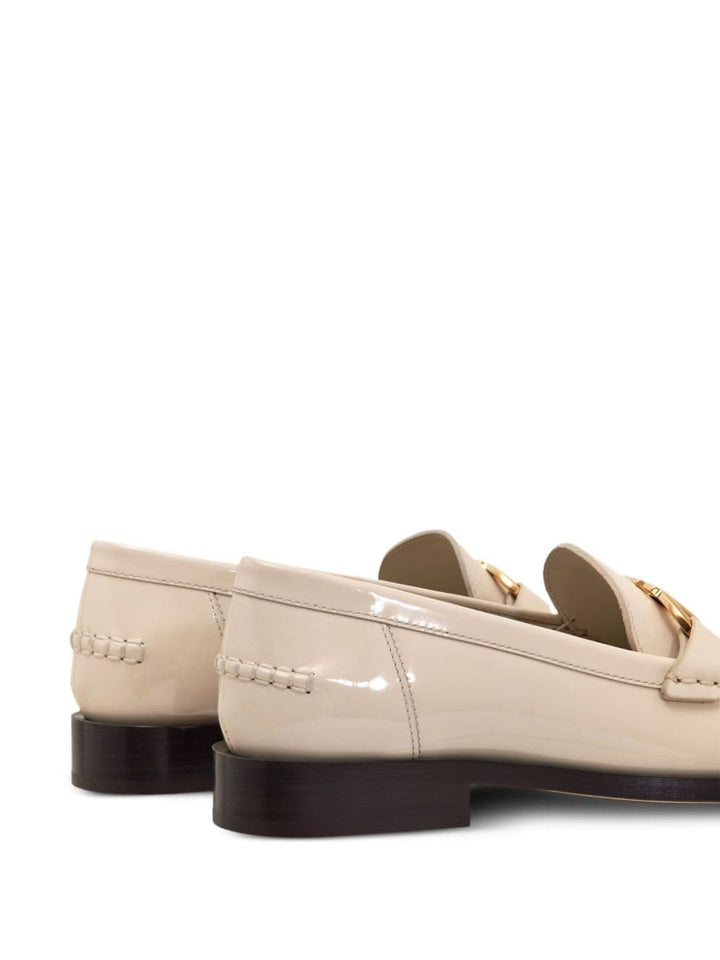 Ferragamo Flat Shoes White