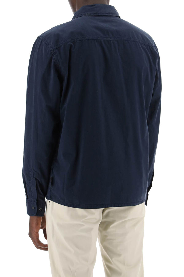 Woolrich Cotton Overshirt For   Blu