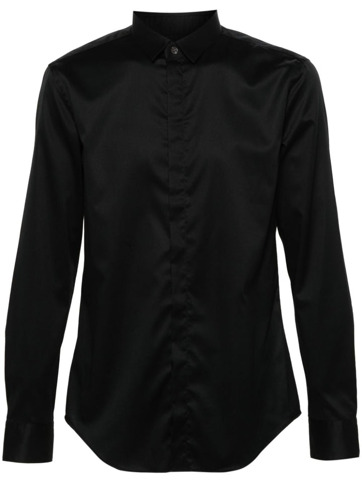 Emporio Armani Shirts Black