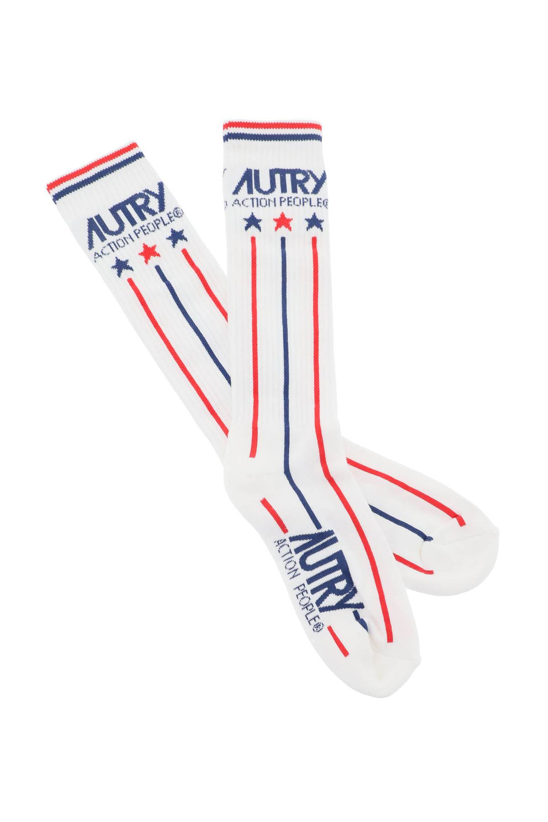 Autry Tennis Socks   White