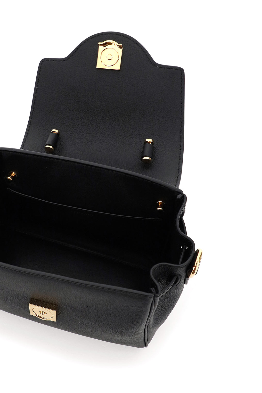 Versace 'La Medusa' Mini Handbag   Black