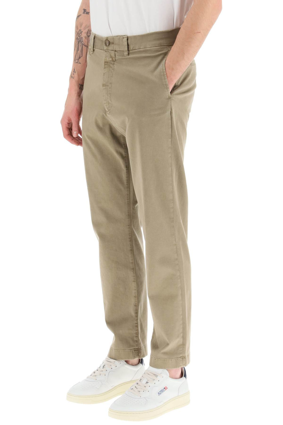 Closed 'Tacoma' Tapered Pants   Beige