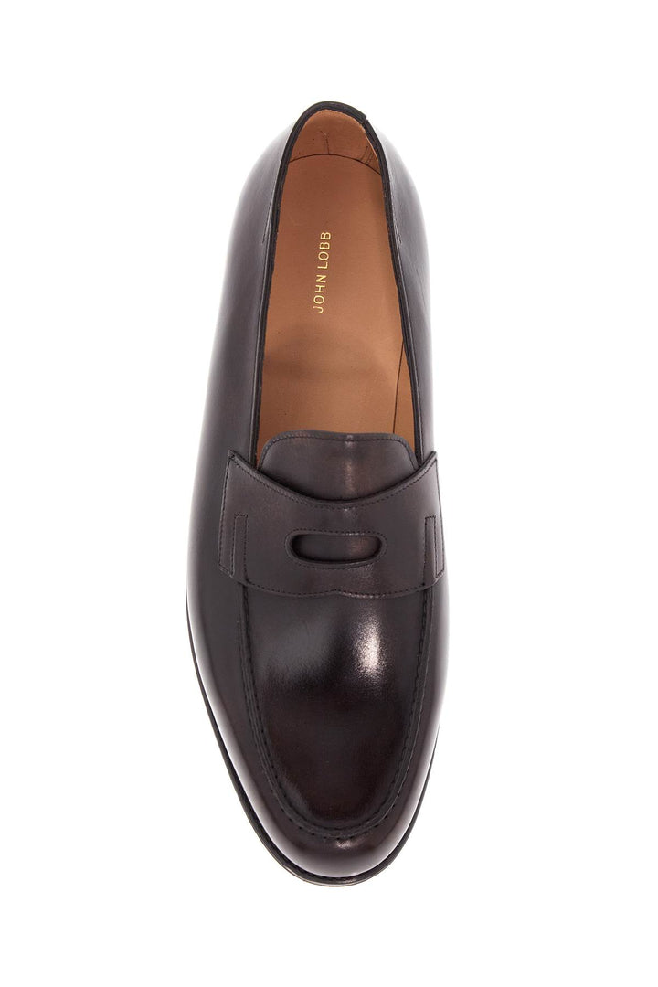 John Lobb leather oxford shoes