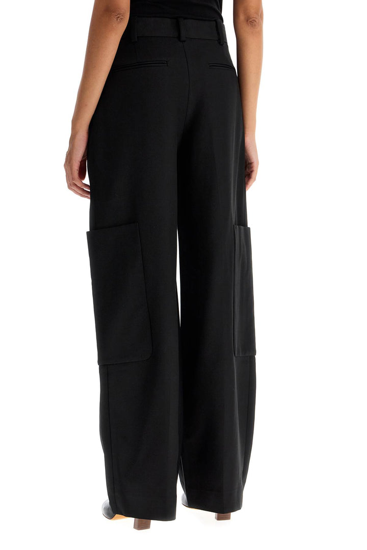 Khaite wide leg pants