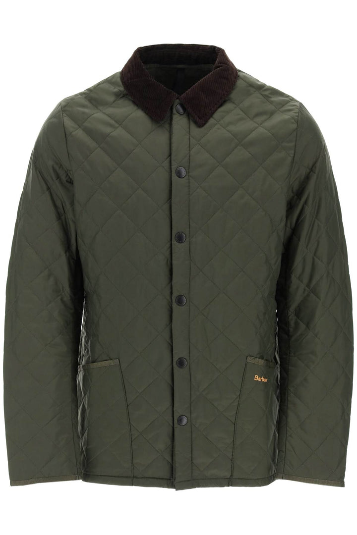 Barbour Heritage Liddesdale Quilted Jacket   Green