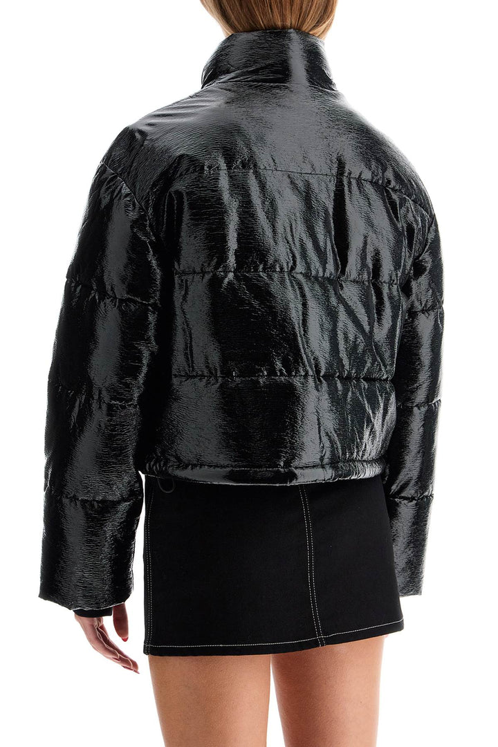 Courreges padded vinyl jacket