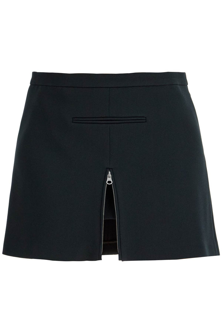 Courreges twill mini skirt