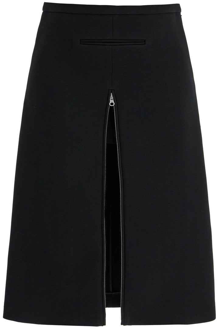 Courreges Midi Twill Skirt