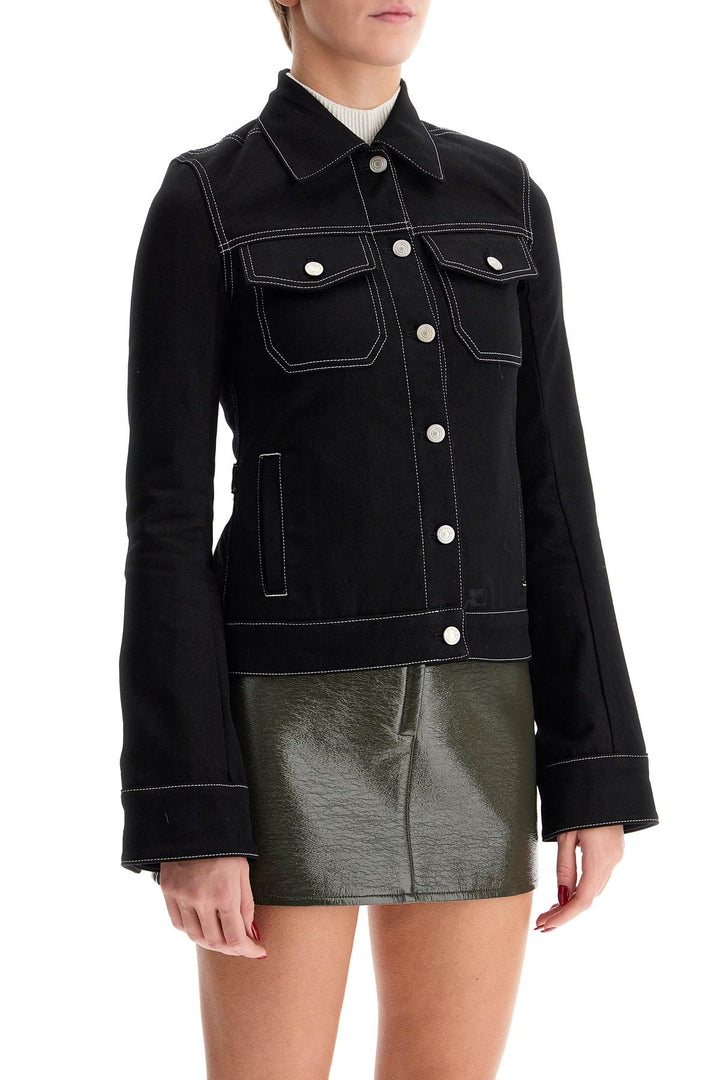 Courreges denim trucker jacket