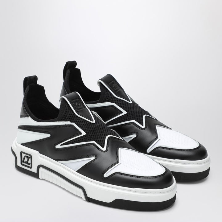 Christian Louboutin Astroflash leather and textile sneakers