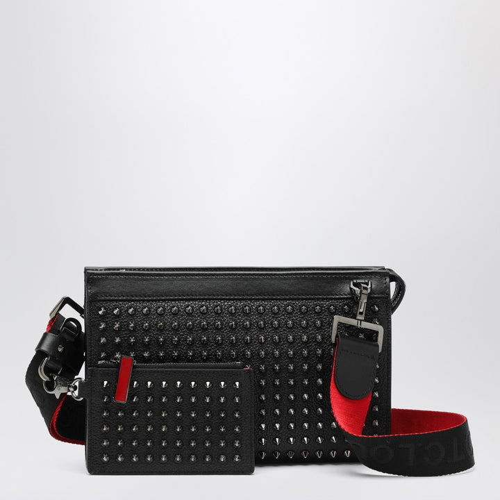 Christian Louboutin leather shoulder bag with studs