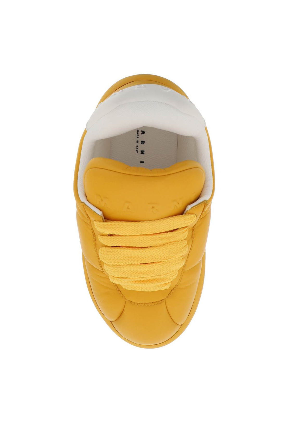 Marni Leather Bigfoot 2.0 Sneakers   Yellow
