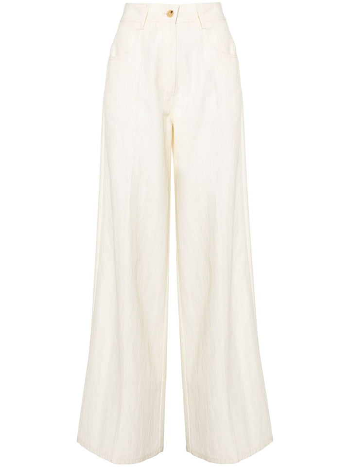 Forte Forte Trousers Ivory