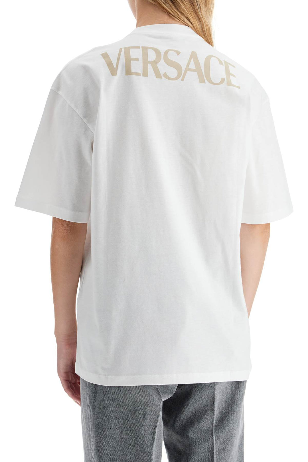 Versace Oversized T Shirt   The   White