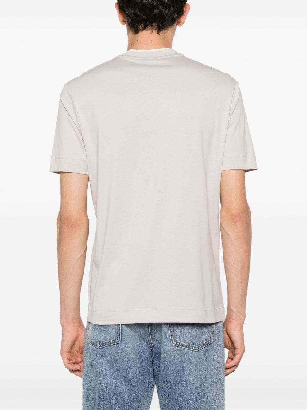 Emporio Armani T Shirts And Polos Beige