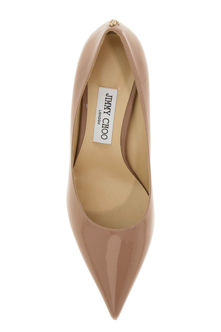 Jimmy Choo Patent Leather Love 65 Pumps   Neutral