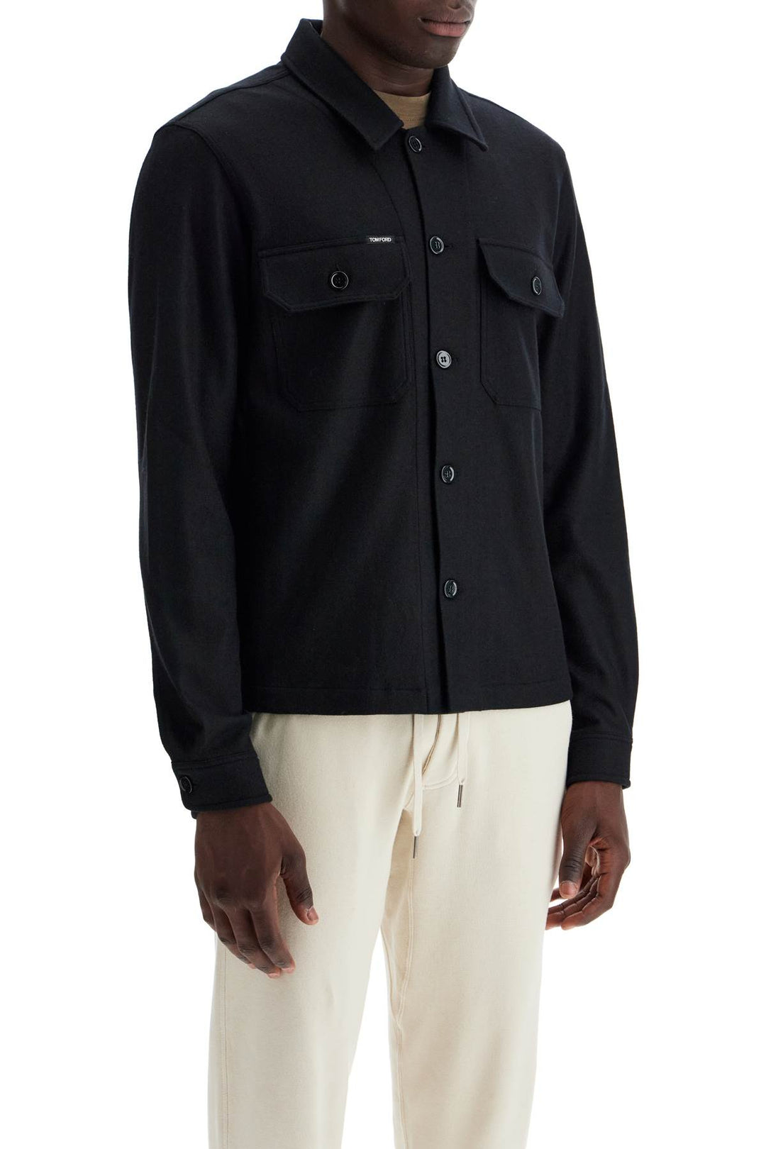 Tom Ford Cashmere Jacket For Men   Black