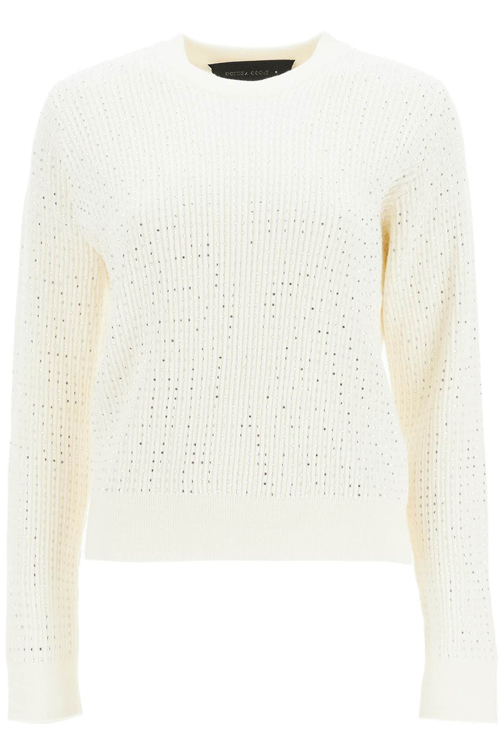 Golden Goose Crewneck Pullover With   White