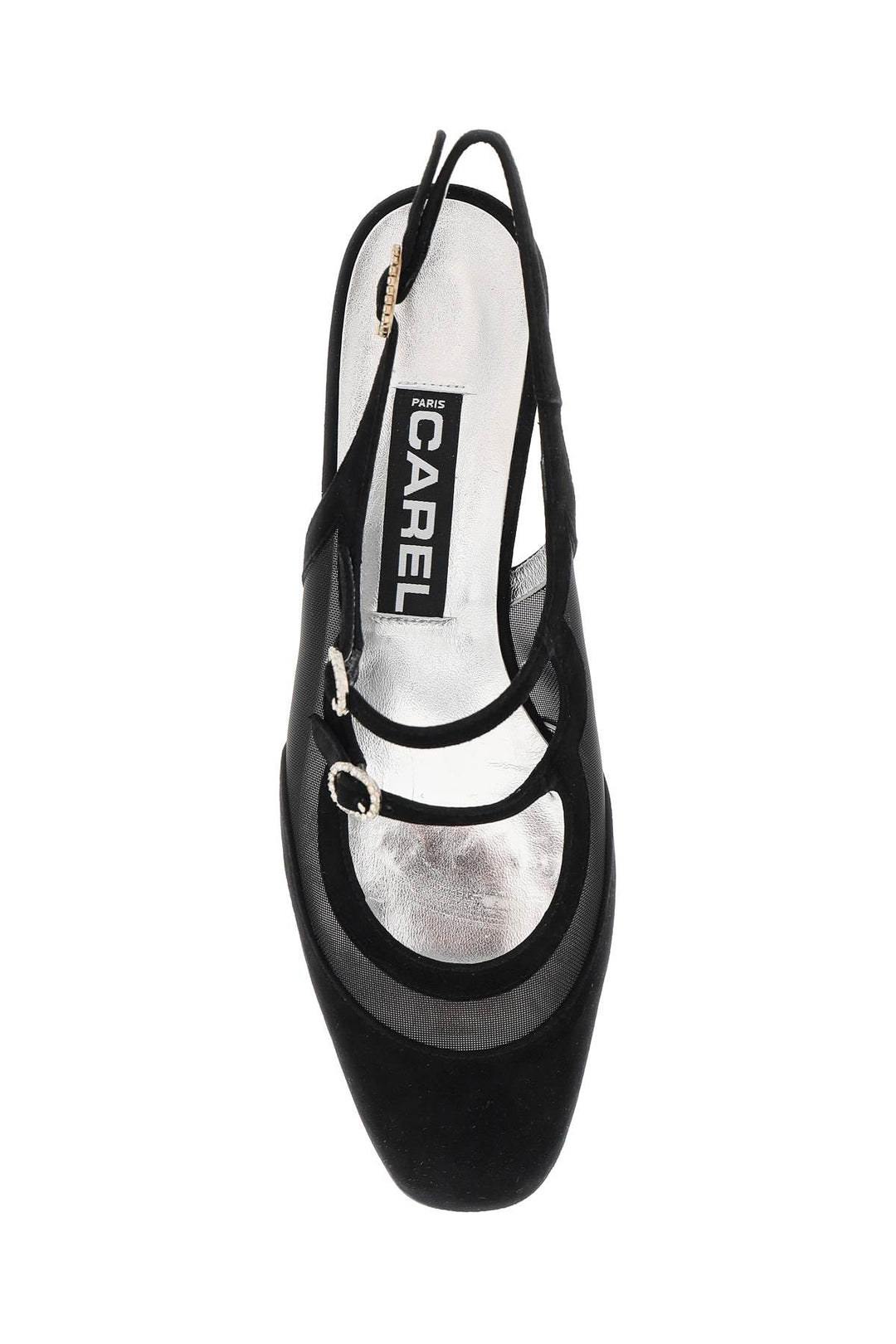 Carel Replace With Double Quotemary Jane Slingback In P   Black